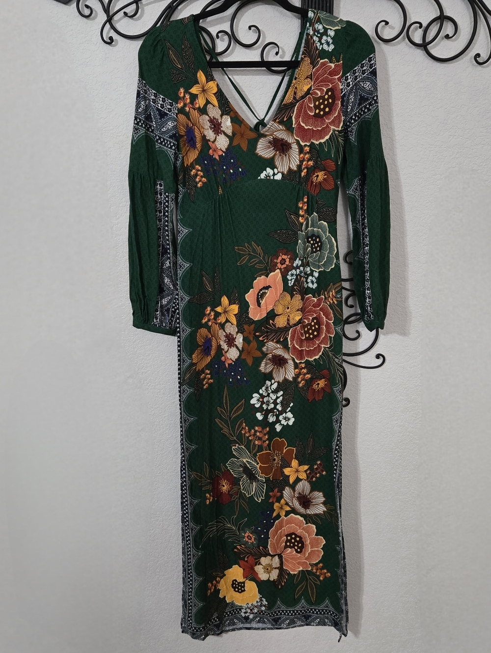 FARM RIO Verdor Maxi Dress | XS